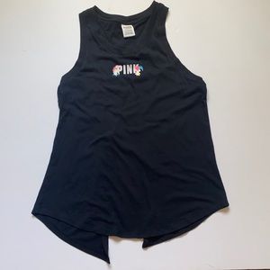 PINK Victoria’s Secret Open Back Tank Top Size S